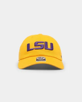 47 Brand Louisiana State Tigers LSU '47 Clean Up Strapback Gold