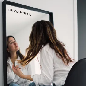 BE-YOU-TIFUL Mirror Decal