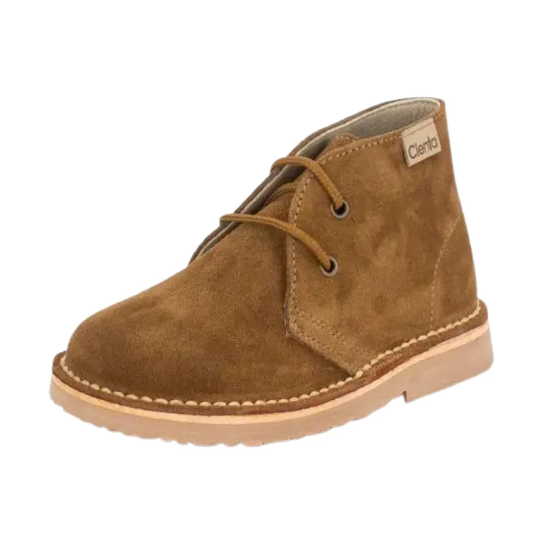 Cienta Lace Up Boot Tan