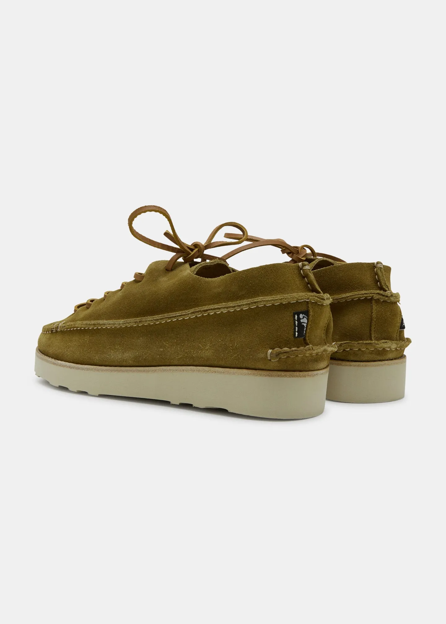 Finn III Suede Shoe On EVA Outsole - Moss Green