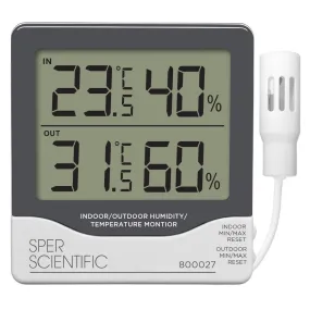 Indoor/Outdoor Humidity/Temperature Monitor