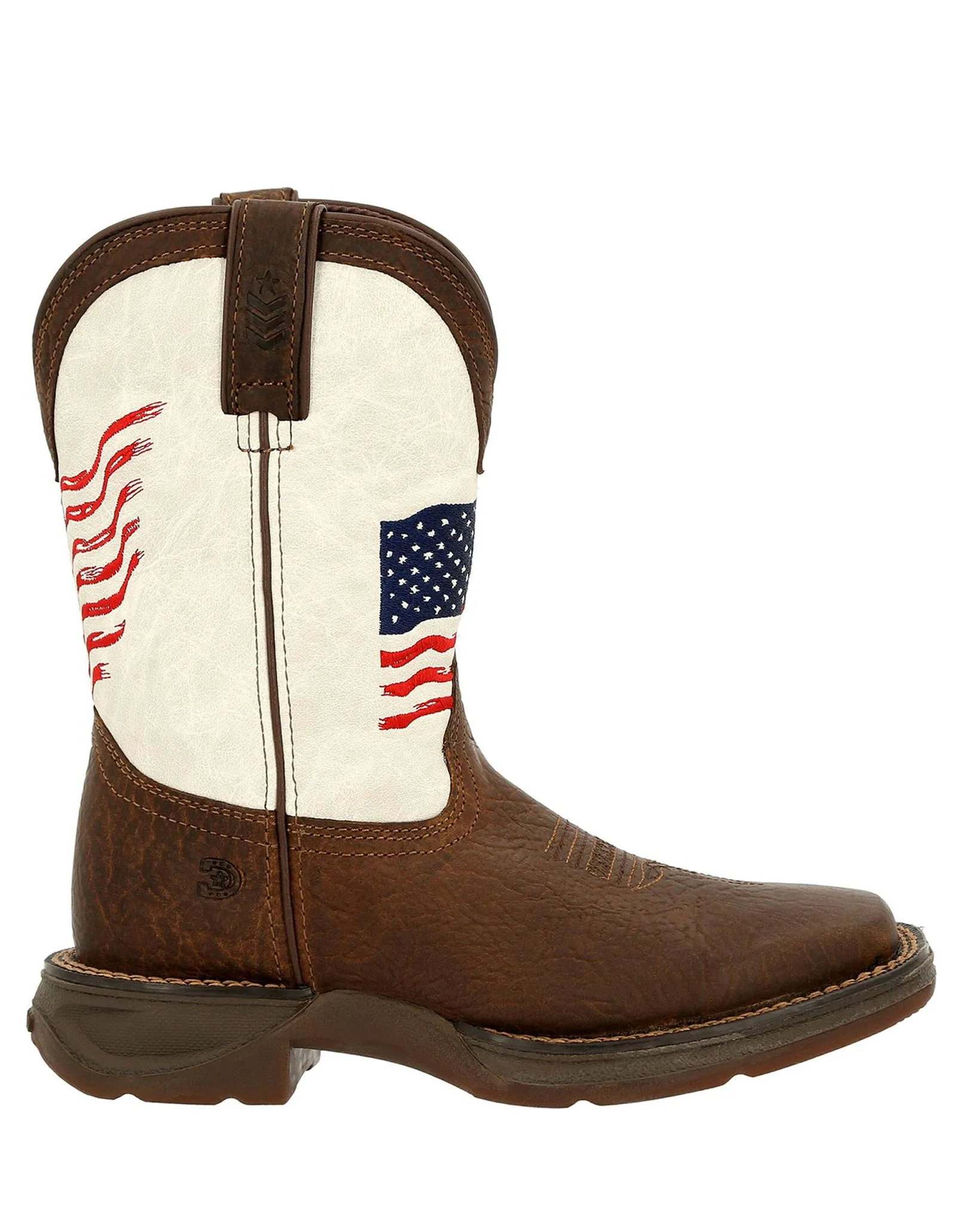 Kid's American Flag Western Boots