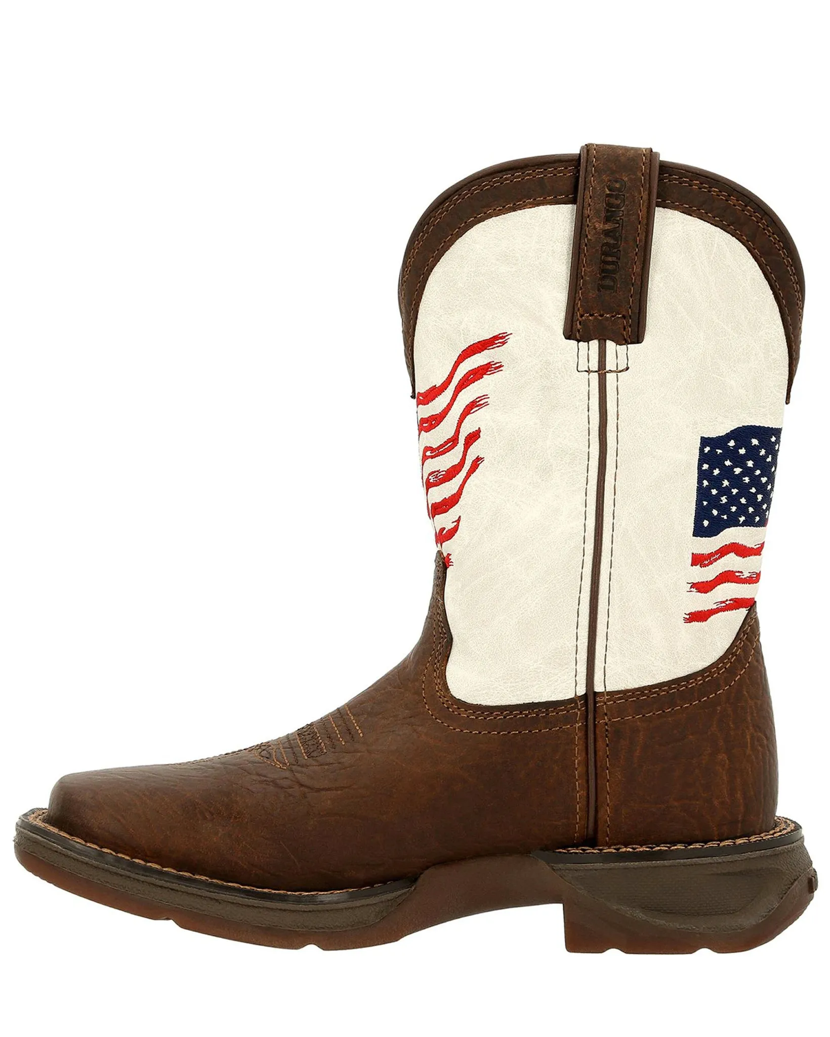 Kid's American Flag Western Boots