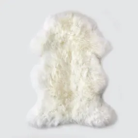 Sheepskin Throw - White